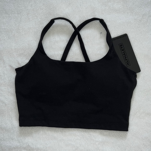 Alphalete Other - Alphalete Sports Bra — BLACK